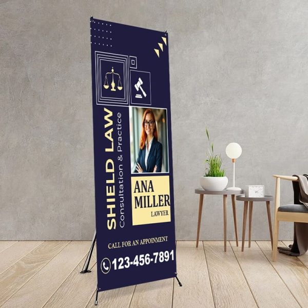 Soportes para Banners X Impresión personalizada NJ