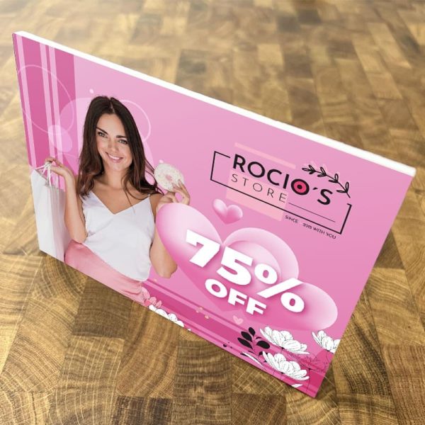 Letreros personalizados en PVC Imprenta online USA