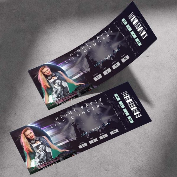 Tickets para eventos impresión de talonarios NJ USA