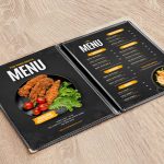 Restaurantes Menú Cover Impresión