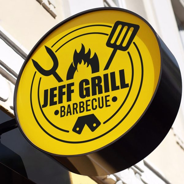 Caja de Luz LED Redonda Personalizada en NJ