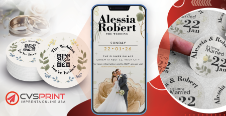 Papelería personalizada para eventos